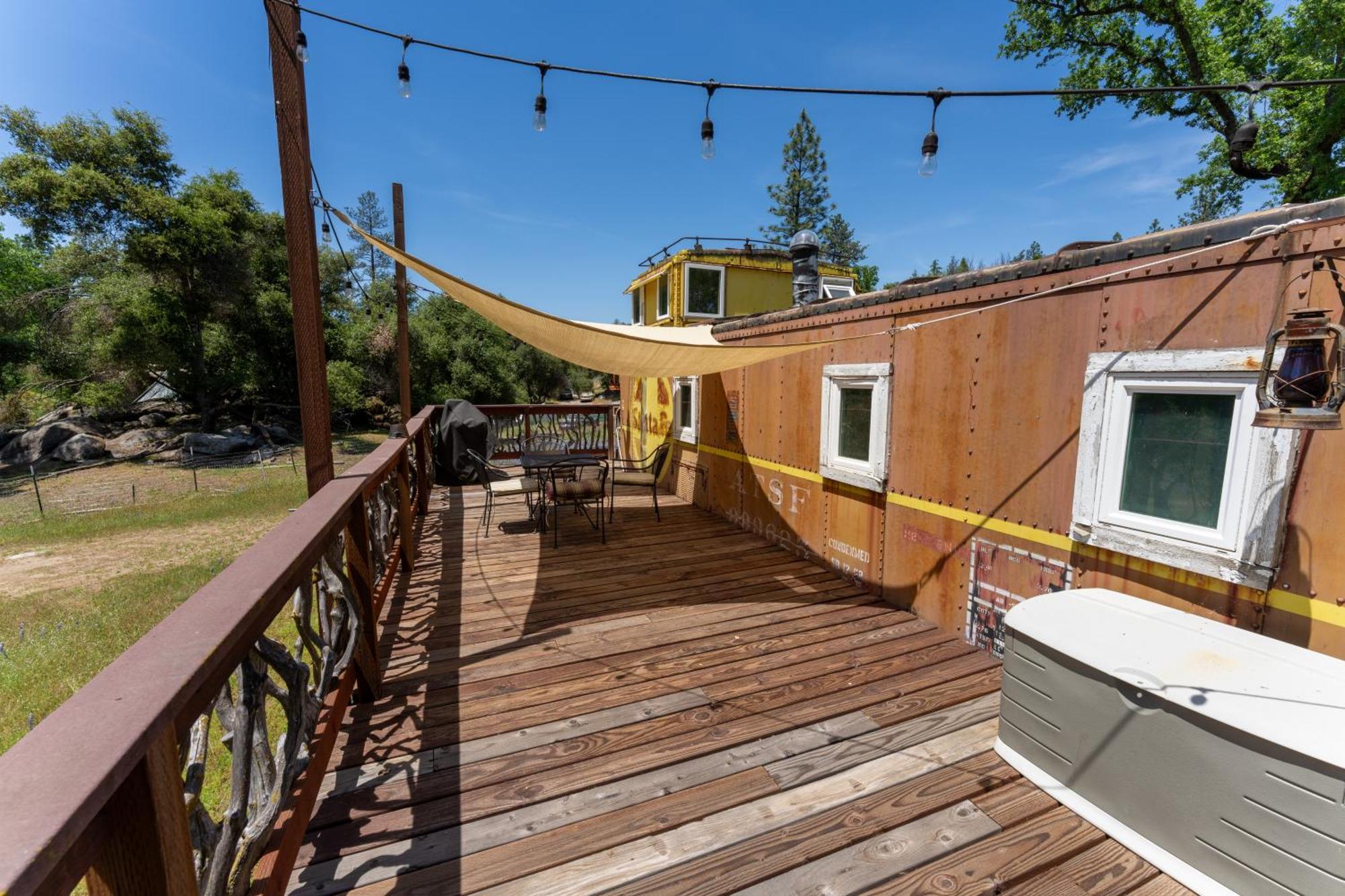 Little Red Caboose Vila Oakhurst Exterior foto