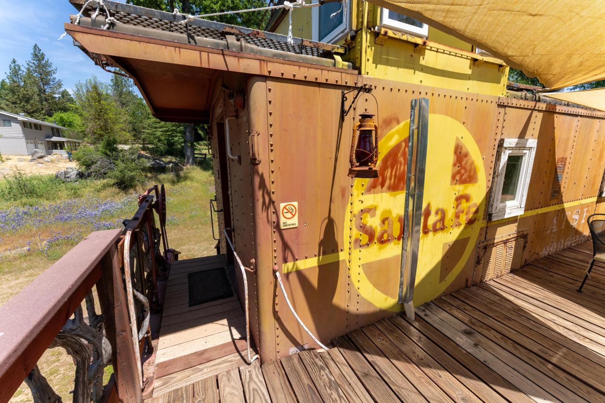 Little Red Caboose Vila Oakhurst Exterior foto