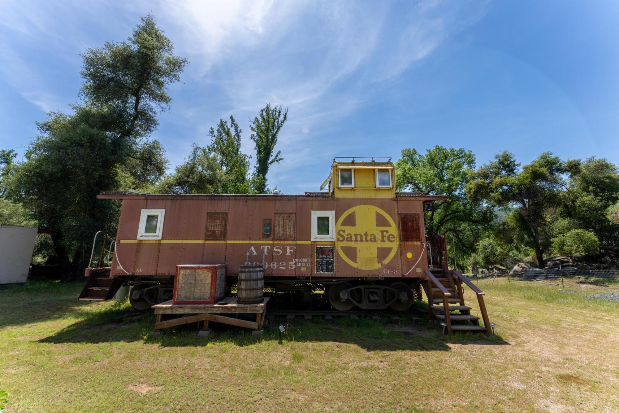 Little Red Caboose Vila Oakhurst Exterior foto