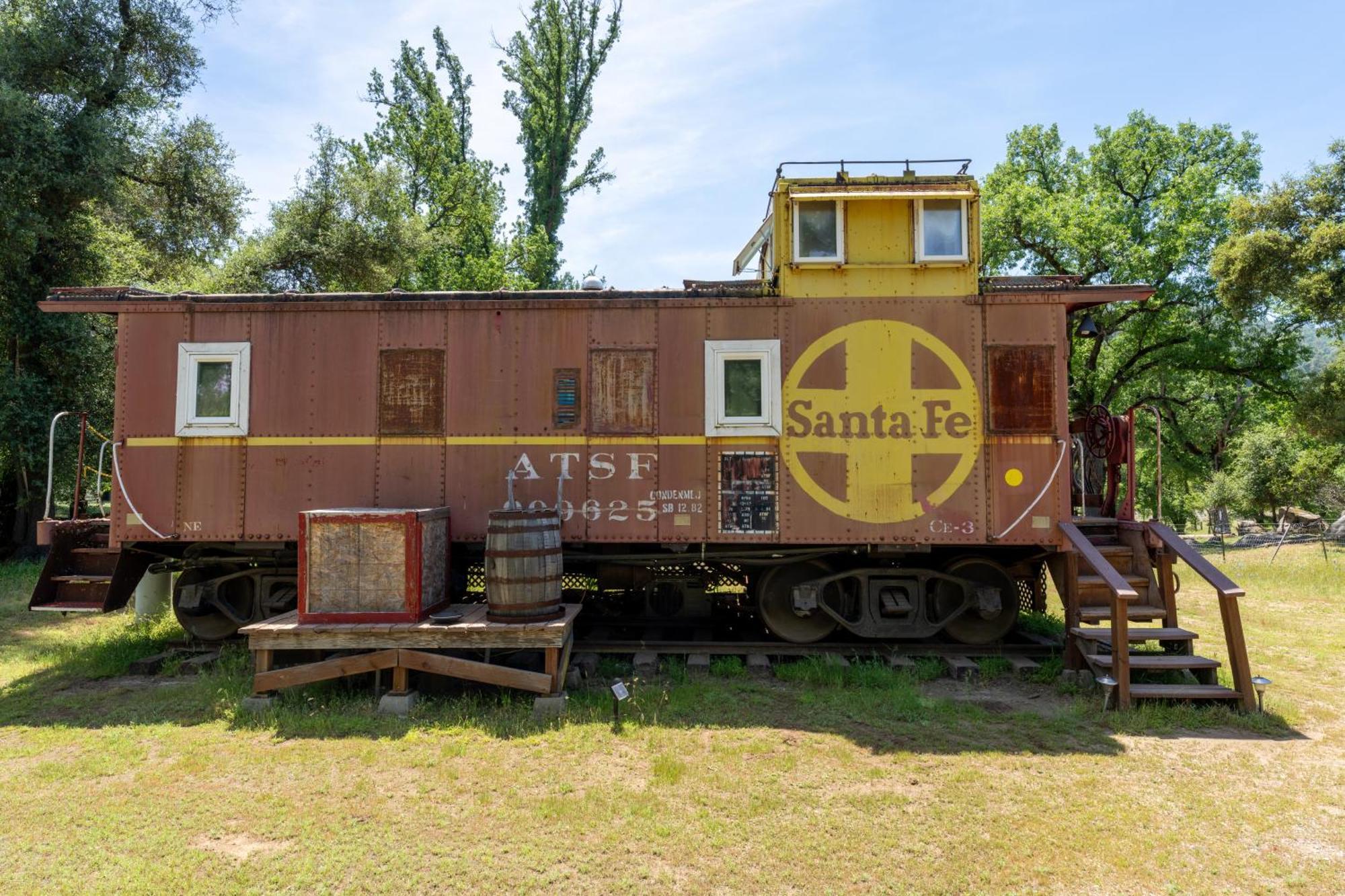 Little Red Caboose Vila Oakhurst Exterior foto