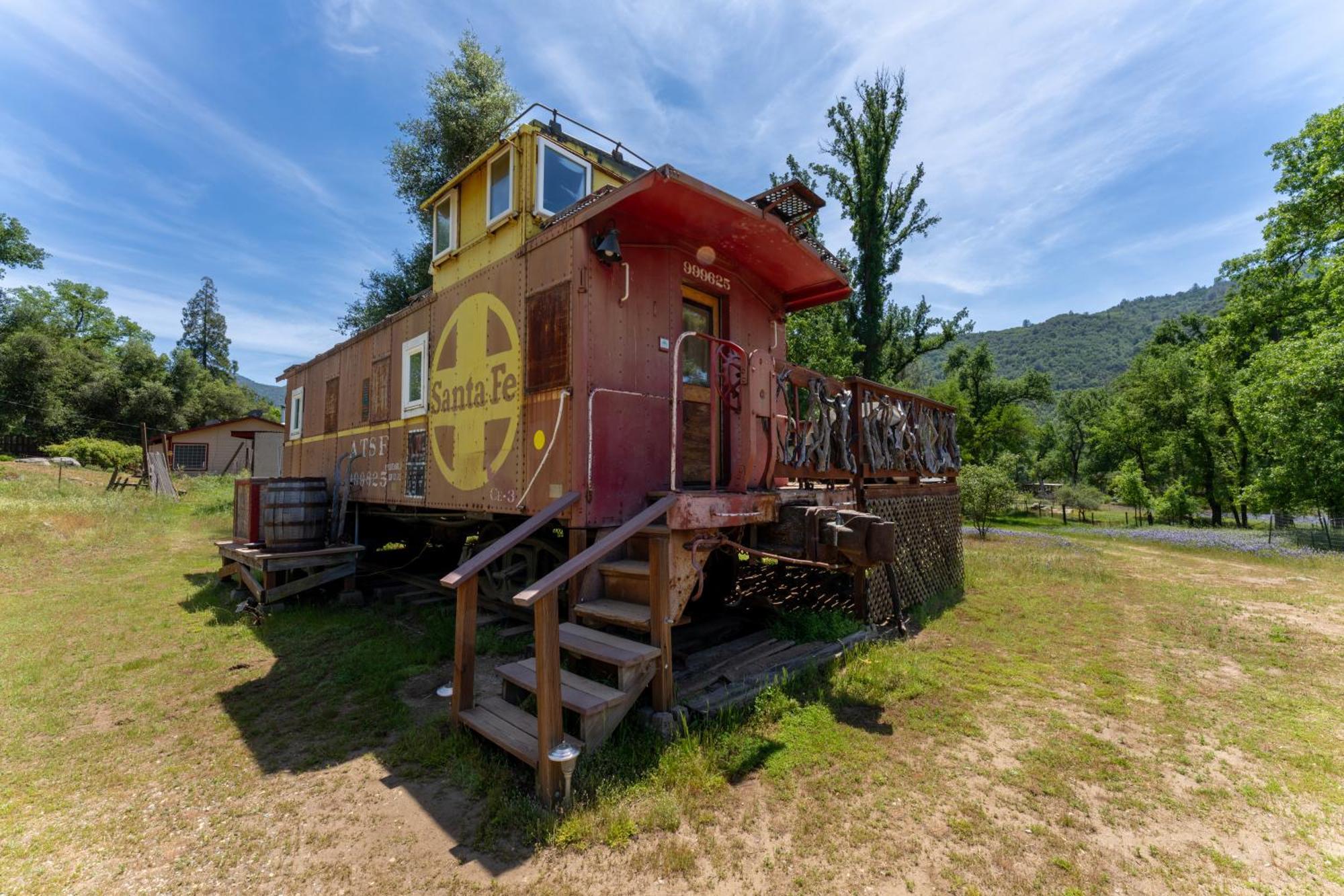 Little Red Caboose Vila Oakhurst Exterior foto