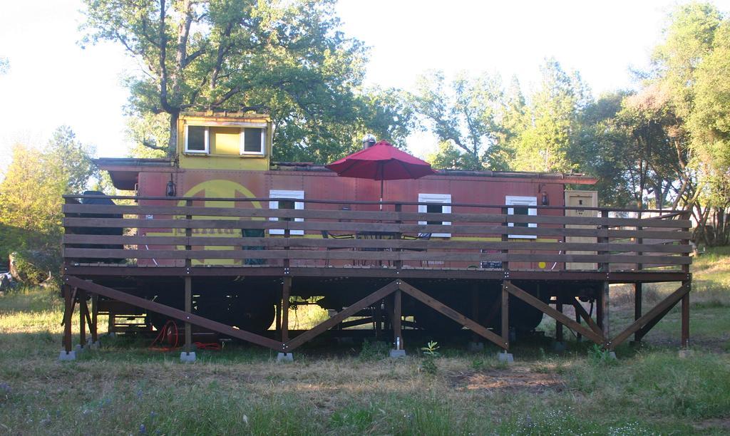 Little Red Caboose Vila Oakhurst Exterior foto