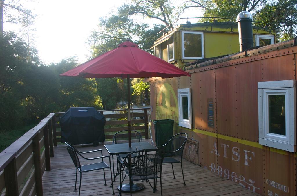 Little Red Caboose Vila Oakhurst Exterior foto
